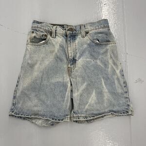 Vintage 90s Levi's 550 Blue Relaxed Fit Denim Jorts 26x7